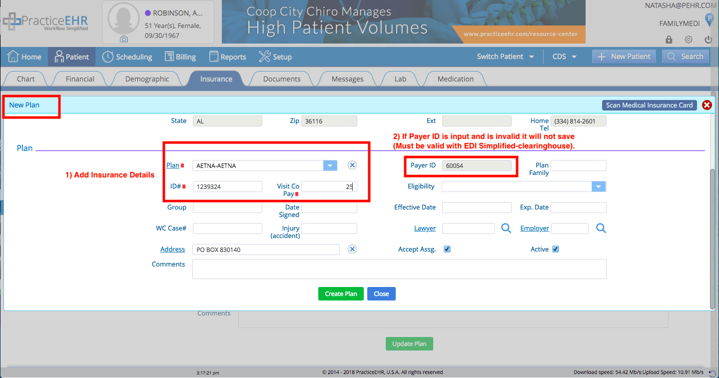 Practice EHR Product Updates November 2018